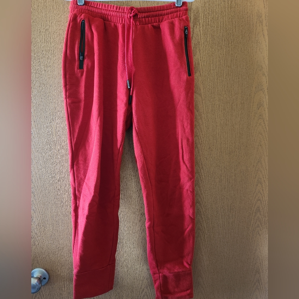 Sports Illustrated Red Sweatpants Size Small